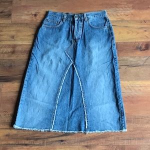 Vintage Billy Blues denim skirt